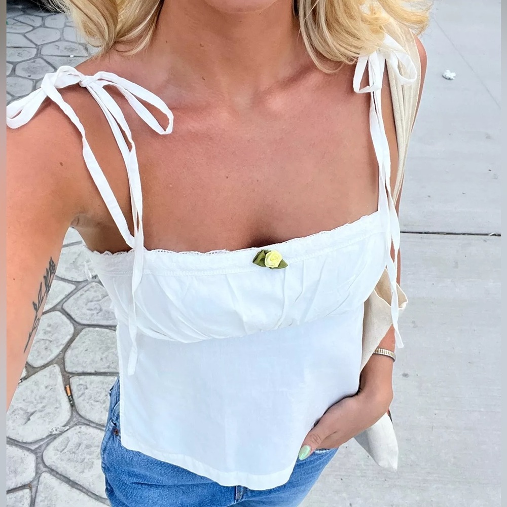 Urban Outfitters Kimchi Blue Jamie Open
Back Cami - Picture 5 of 7